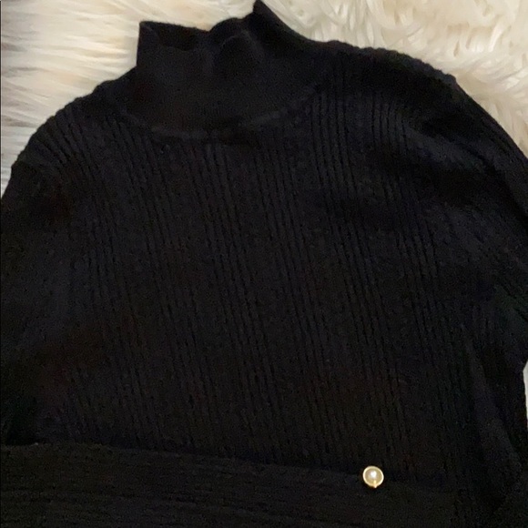 NASTY GAL - High Neck On the Music Pearl Sweater M - Picture 2 of 8